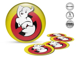 Wheel badge Racing Style High-Quality Dome Stickers